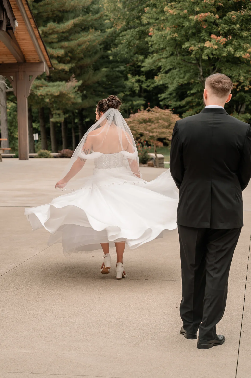First Looks with the Bride — Bezman Wedding-162