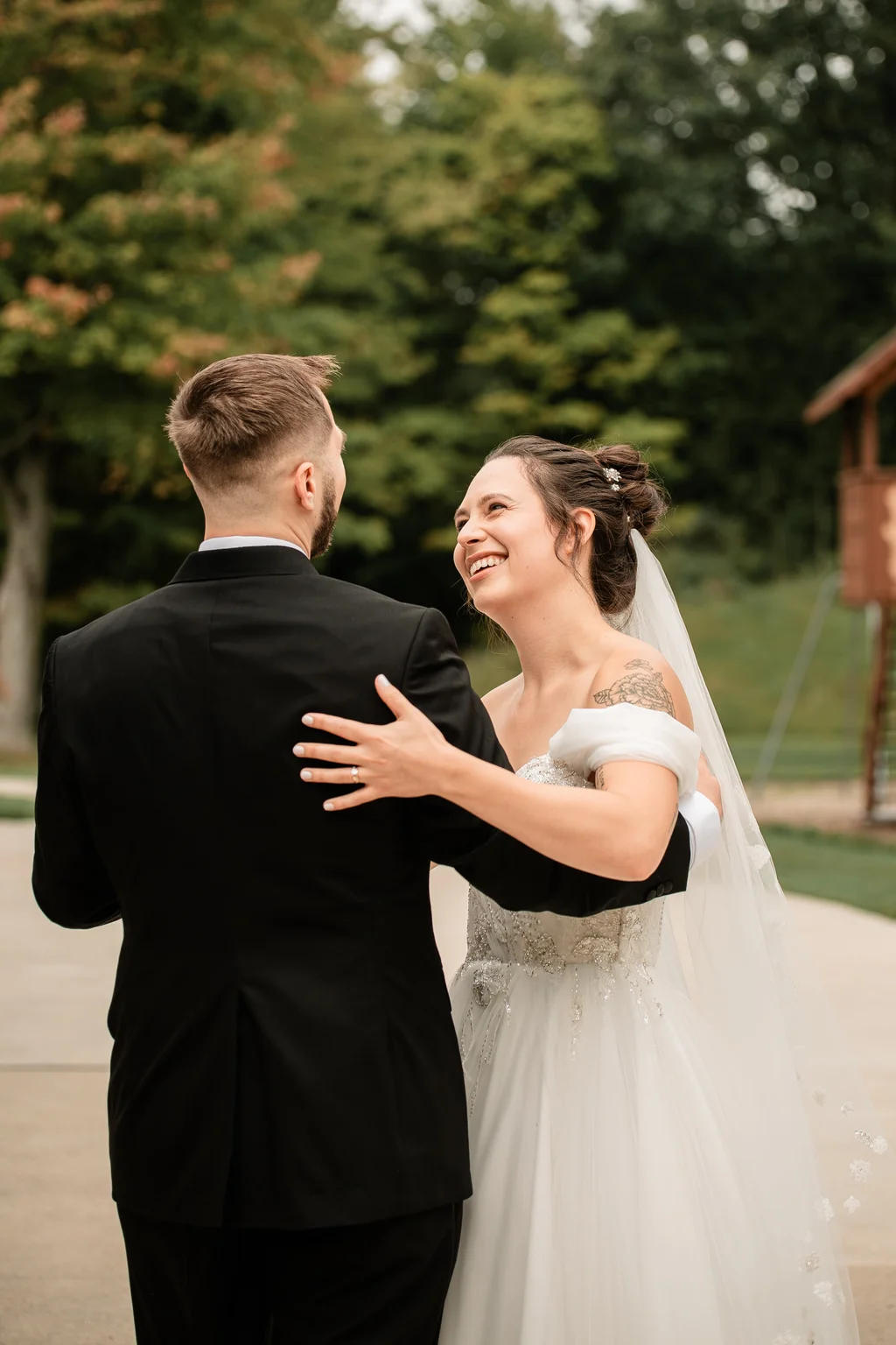First Looks with the Bride — Bezman Wedding-164