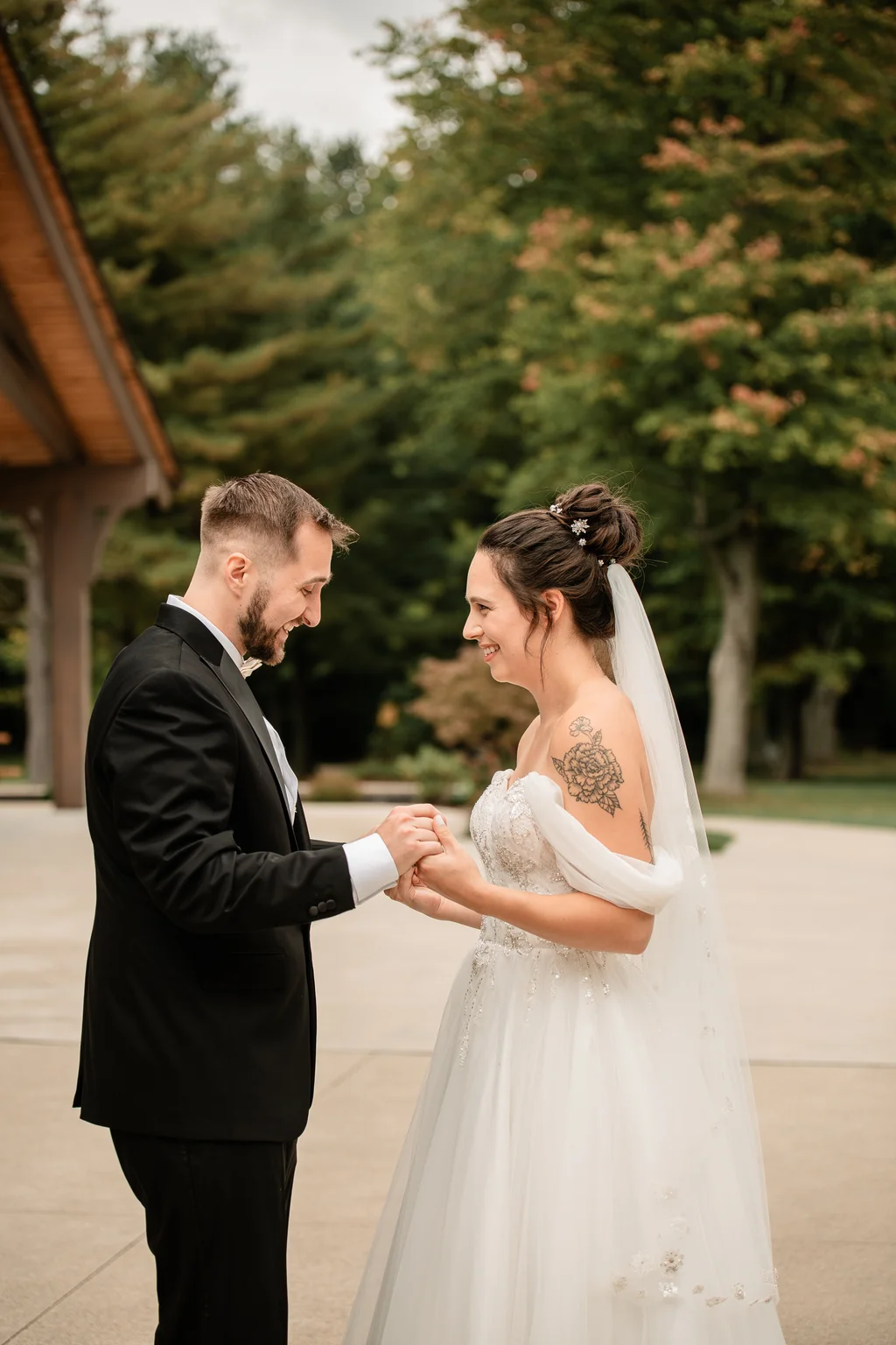 First Looks with the Bride — Bezman Wedding-166